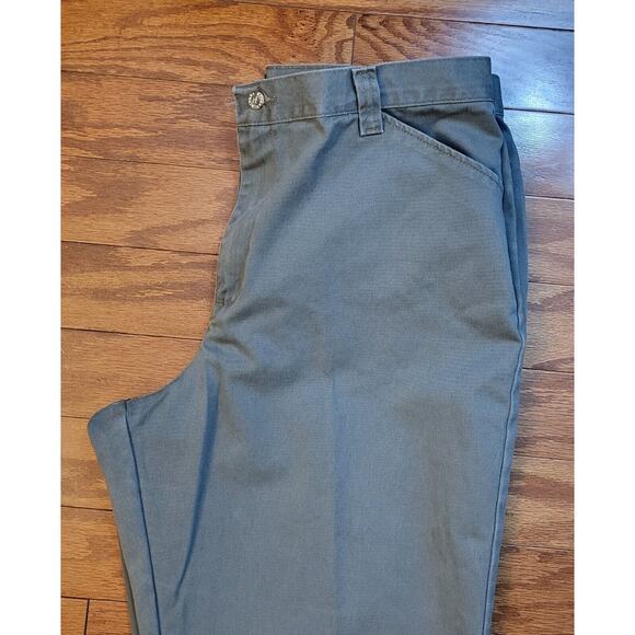 LEE Riders Size 16M Casual High-Rise Olive Chino Jeans Size - Picture 11 of 13